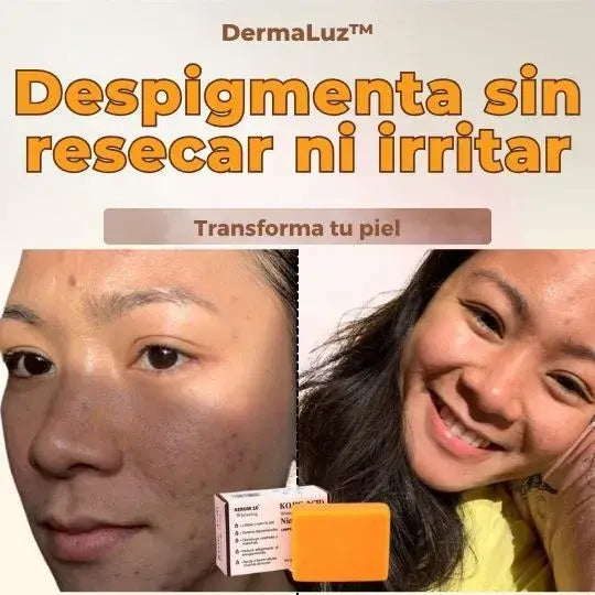 DermaLuz™ – Jabón que Aclara y Protege