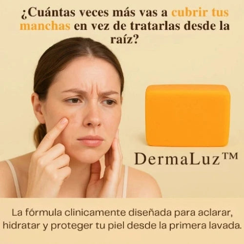 DermaLuz™ – Jabón que Aclara y Protege